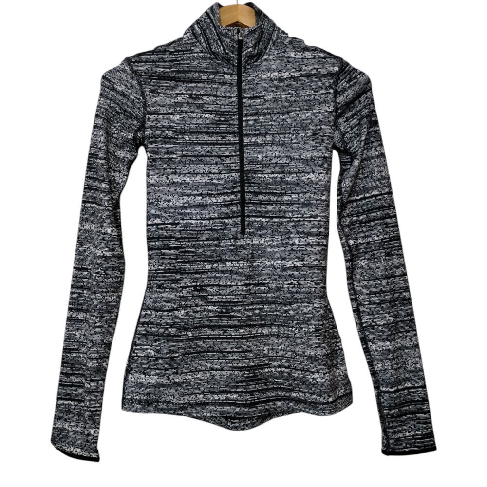 Nike Pro Warm Subtle Print 1/2 Zip Pullover‎ Heather